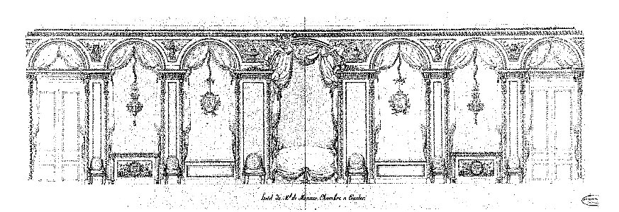 Hôtel de Monaco – Chambre à coucher (1774)