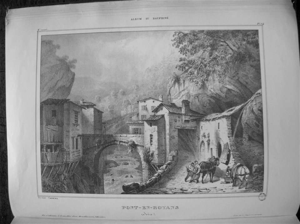 Im17 Album Dauphiné tome II - Pont-en-Royans (Isère) by VC