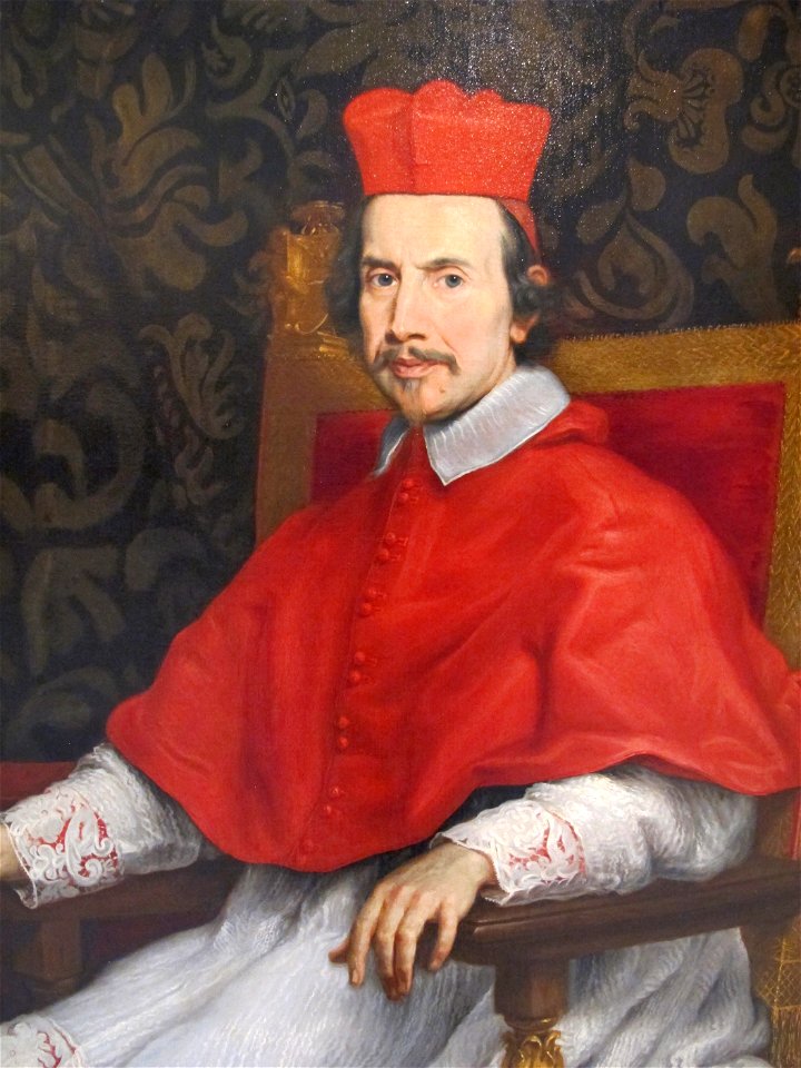 Il baciccio, ritratto del cardinale marco galli 03