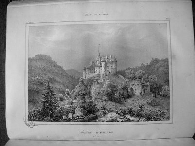 Im31 Album dauphiné T1 - Chateau d Uriage, by VC versio II