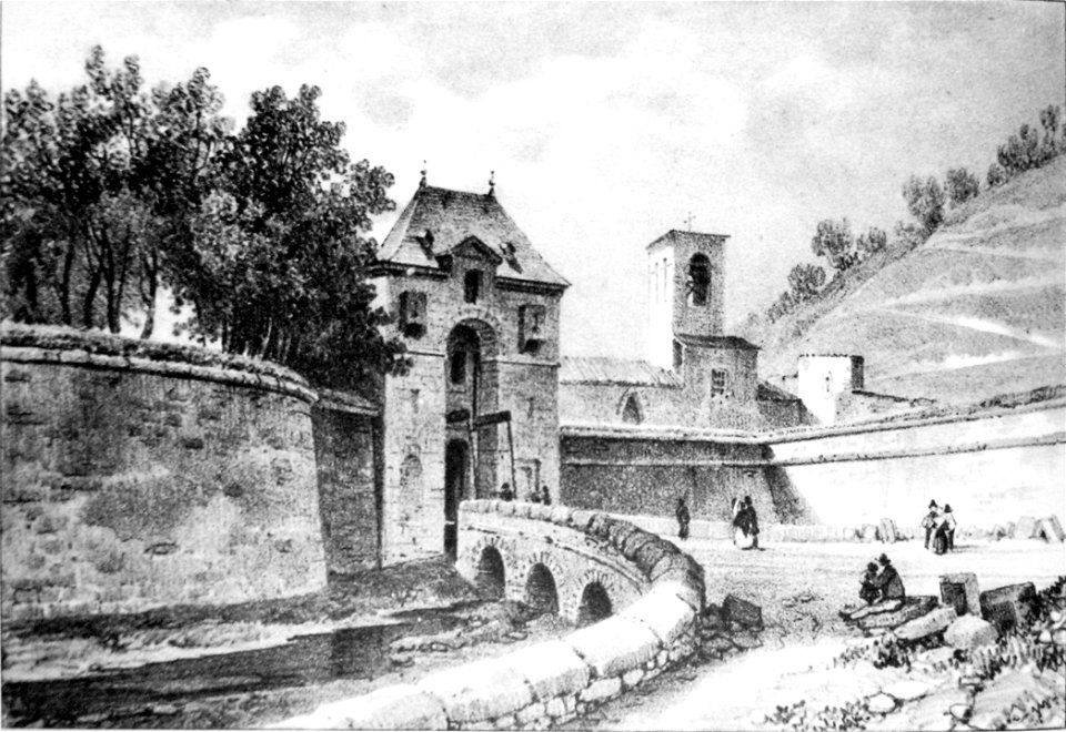 Im14 Album Dauphiné tome II - Porte St Laurent à Grenoble by AD cropped