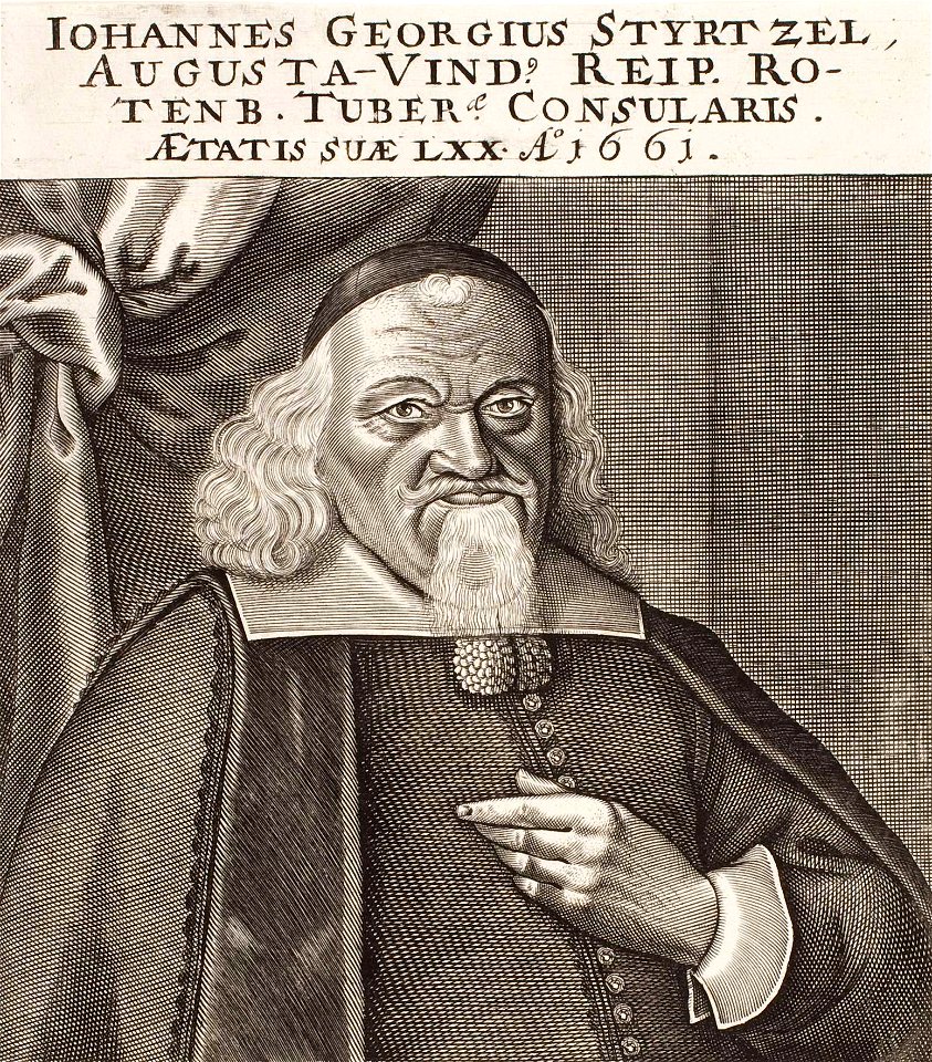 Johann Georg Styrzel Portrait 1661