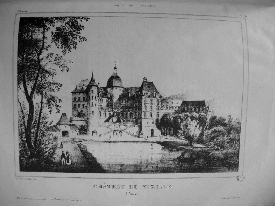 Im43 Album Dauphiné tome II - chateau de Vizille (Isère) by VC