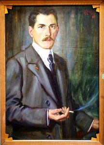 König A.-Selbstbildnis 1918