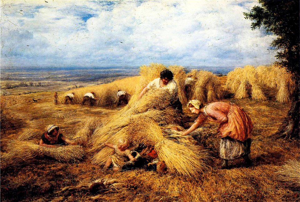 John Linnell - The Harvest Cradle