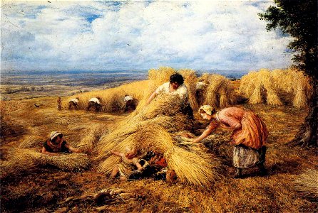John Linnell - The Harvest Cradle