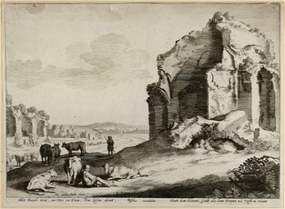 Jacob als herder in een landschap. NL-HlmNHA 53012269