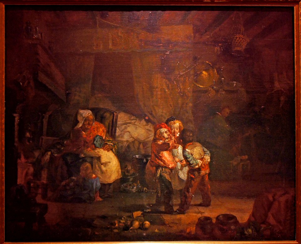 J-F Millet Intérieur rustique 9042