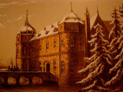 Jachtslot het loo- Trap kasteelen