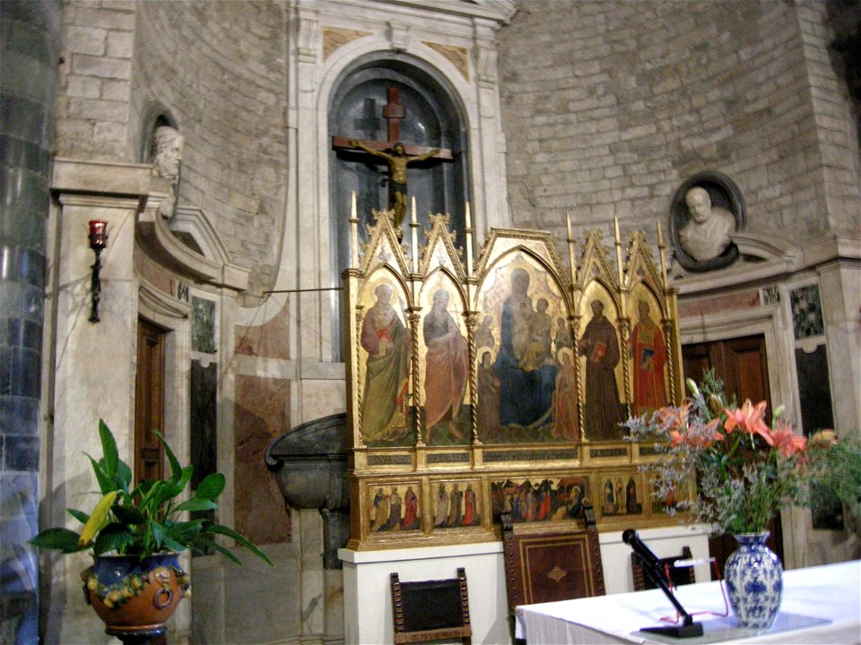 Santi apostoli, firenze, interno, altare maggiore