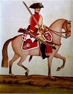 Kurhannoversche Legion Britannique 1761 - Dragoner 5. Eskadron Gmundener Prachtwerk