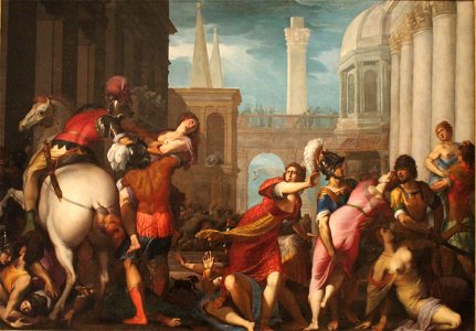 Jacopo Ligozzi Rape of the Sabine Women