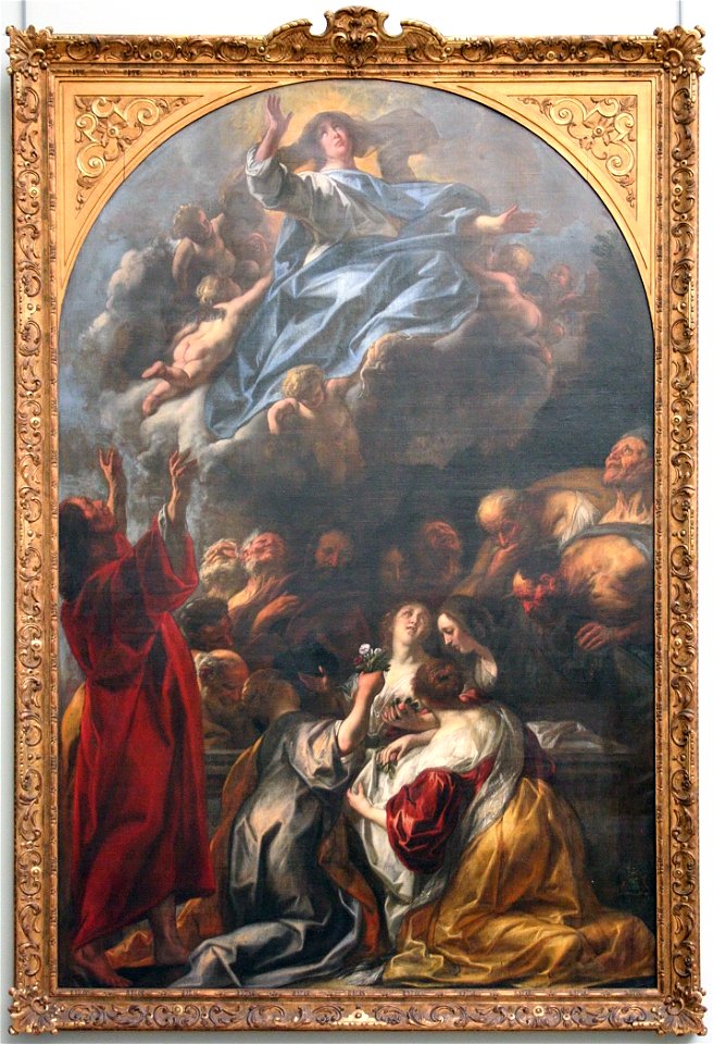 Jacob Jordaens - Maria-Tenhemelopneming