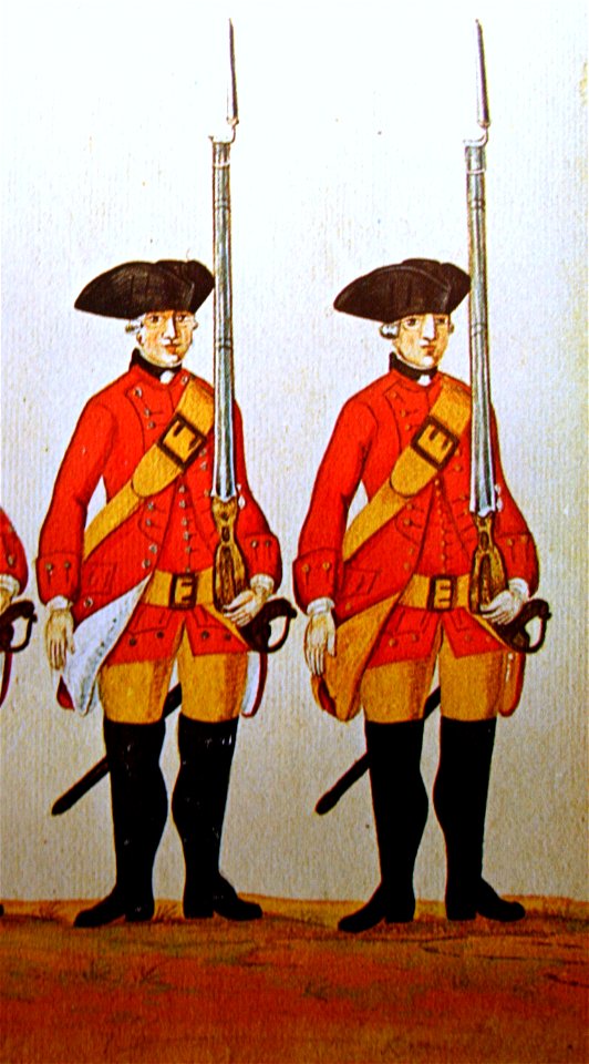 Kurhannoversche Garnisonregimenter von 1763 Gmundener Prachtwerk