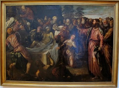 Jacopo tintoretto, resurrezione di lazzaro
