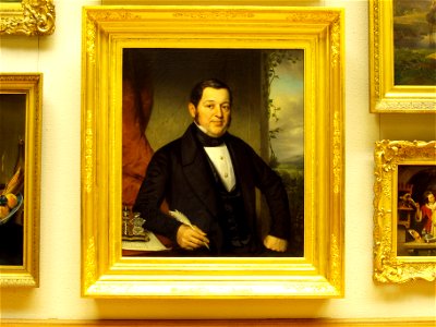 Jan Adam Kruseman, Portret van Adrianus Anthony Vinju (1799-1860), Olieverf op doek