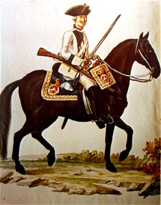 Kurhannoversches Dragonerregiment D III von 1688-4 Dragoner Gudenushandschrift