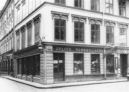 Julius Slöörs Järnaffär 1898