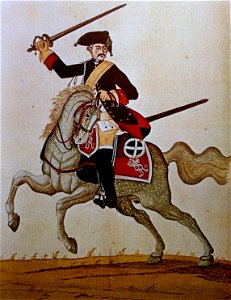 Kurhannoversche Legion Britannique 1761 - Dragoner 2. Eskadron Gmundener Prachtwerk
