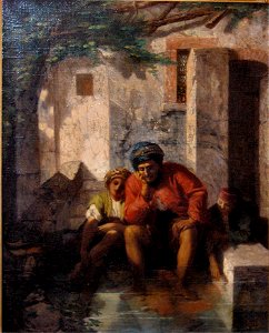 Jules Strack. Oriëntaalse personages
