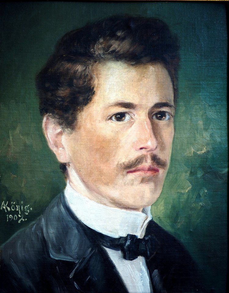 König A.-Selbstbildnis 1907