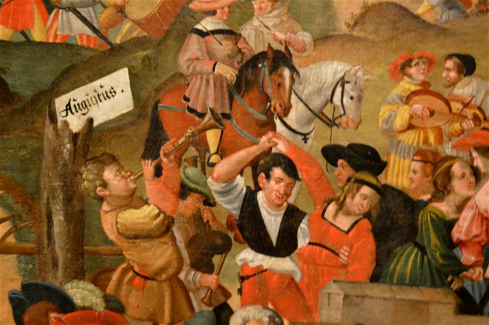 Jörg Breu - Augsburg - Autumn (Detail - August)
