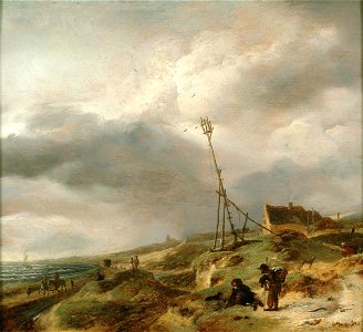 Jan wouwerman-la costa. Free illustration for personal and commercial use.