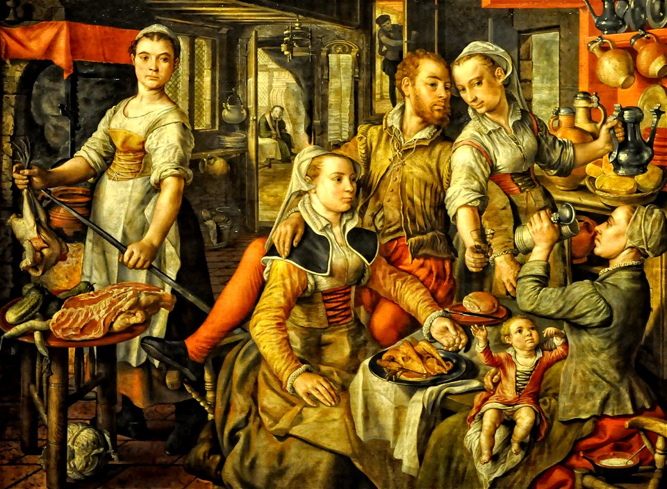Joachim Beuckelaer (ca.1530- ca.1573) - Allegorie van de onvoorzichtigheid - MAS 30-05-2012 14-16-58