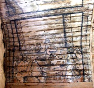 Keminmaa Old Church Painting