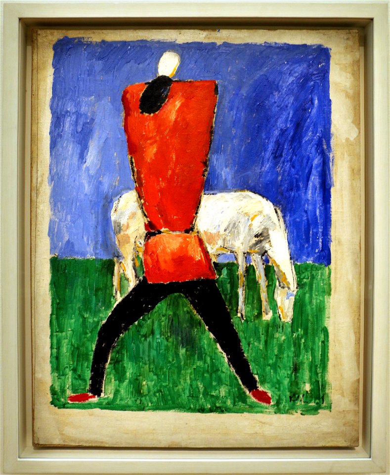 Kasimir malévitch, uomo e cavallo, 1933