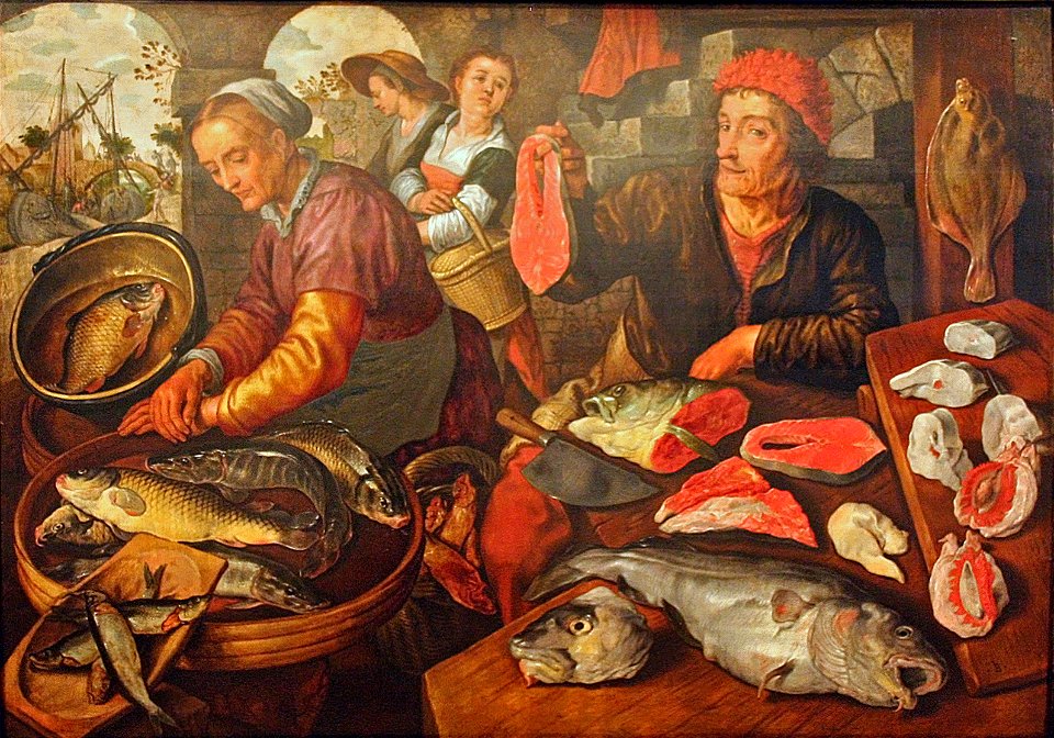 Joachim Beuckelaer - Vismarkt.