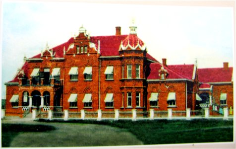 Klassen family house in Prigorye (nowtime Luhove, Melitopolskyi Raion, Zaporizhia Oblast, Ukraine). Early 20th century postal card