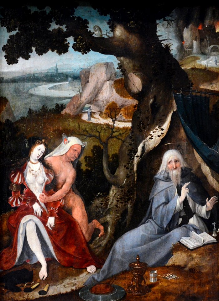 Jan Wellens de Cock Tentation de Saint Antoine