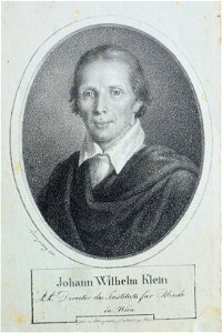 Johann Wilhelm Klein Litho