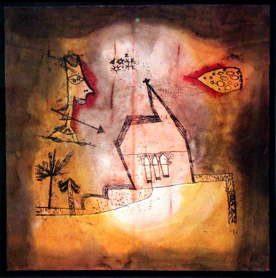 1924 Klee bebende Kapelle anagoria