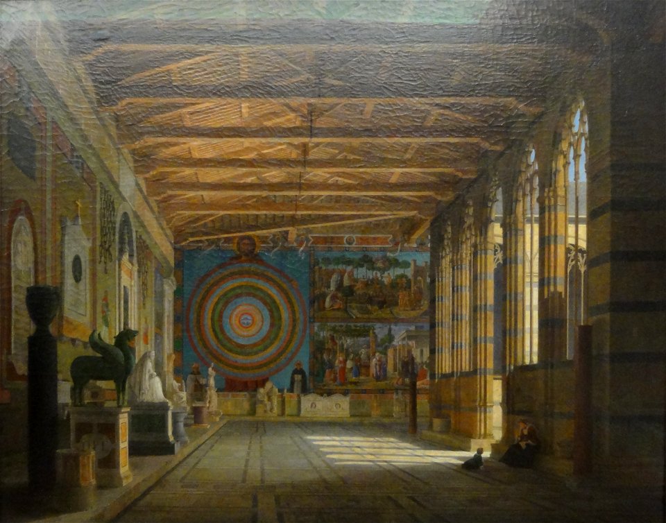 Klenze, Leo von — Der Camposanto in Pisa — 1858