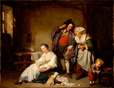 Jean Baptiste Creuze Broken Eggs