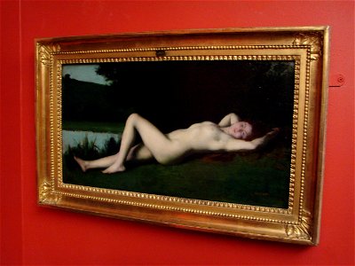 Jean Jacques Henner - Idylle dite Mélodie du soir (vers 1872)