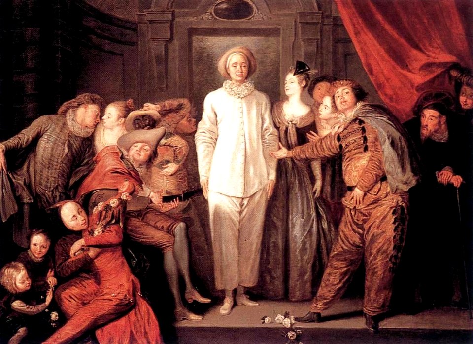 Jean-Antoine Watteau - Italian Comedians