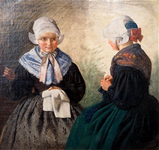 Jessen Carl Ludwig Bäuerinnen Museumsberg Flensburg Heinrich-Sauermann-Haus