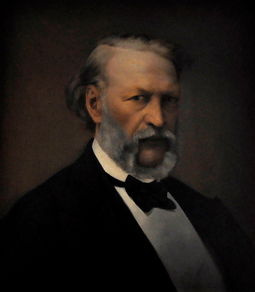 Kortrijk 1302 Henri De Pondt portret van Hendrik Conscience ca. 1870 9-01-2010 14-59-41
