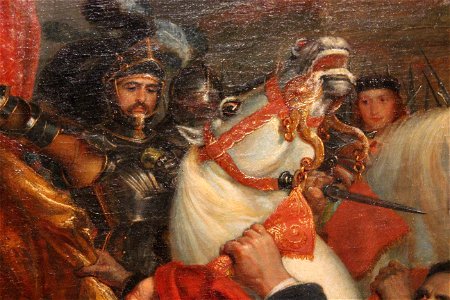 La Duchesse de Bourgogne arrêtée aux portes de Bruges - Sophie Rude - MBA Lyon 2014 - détail 10