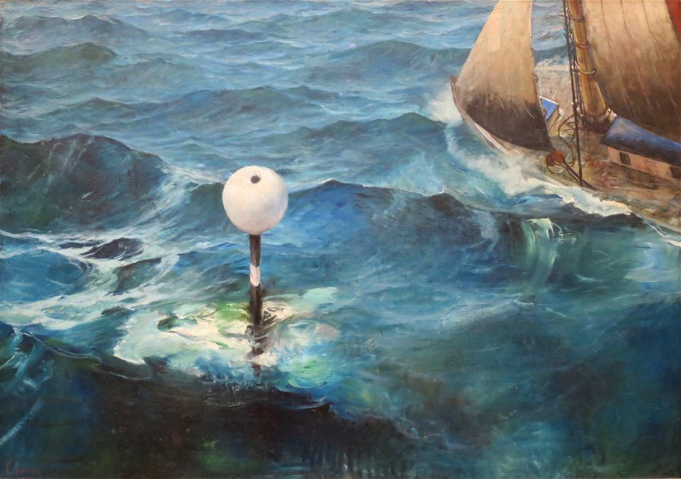 'The Shoal' by Christian Krohg, 1898, Bergen Kunstmuseum