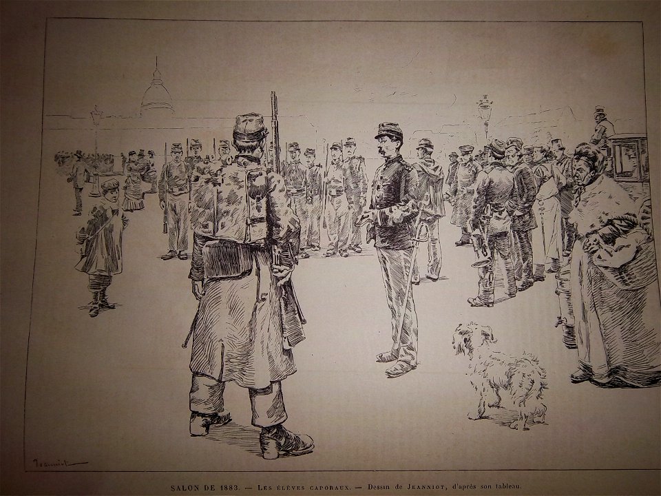 Jeanniot - Soldier and Dog