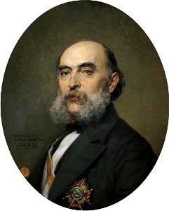José Amador de los Ríos, por Federico de Madrazo (Real Academia de Bellas Artes de San Fernando)