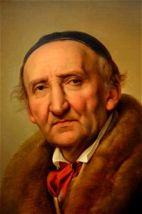 Julius Hubner - 1832 - Johann Gottfried Schadow (detail)