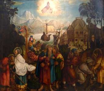 Jörg Breu der Ältere - Apostelabschied 1514