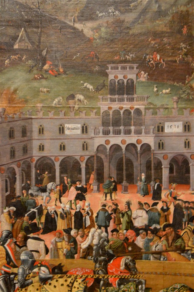 Jörg Breu - Augsburg - Spring (Detail - February)