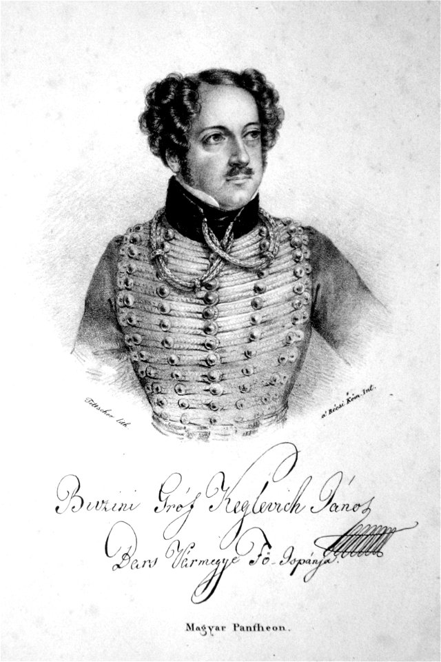 Johann Keglevich Litho