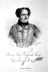 Johann Keglevich Litho